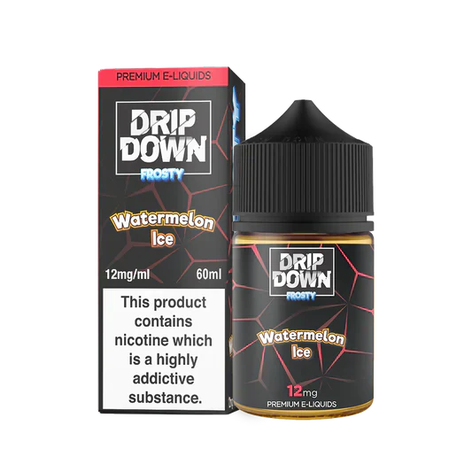 DRIP DOWN FROSTY WATERMELON ICE 12MG - 60ML - Vapebeat