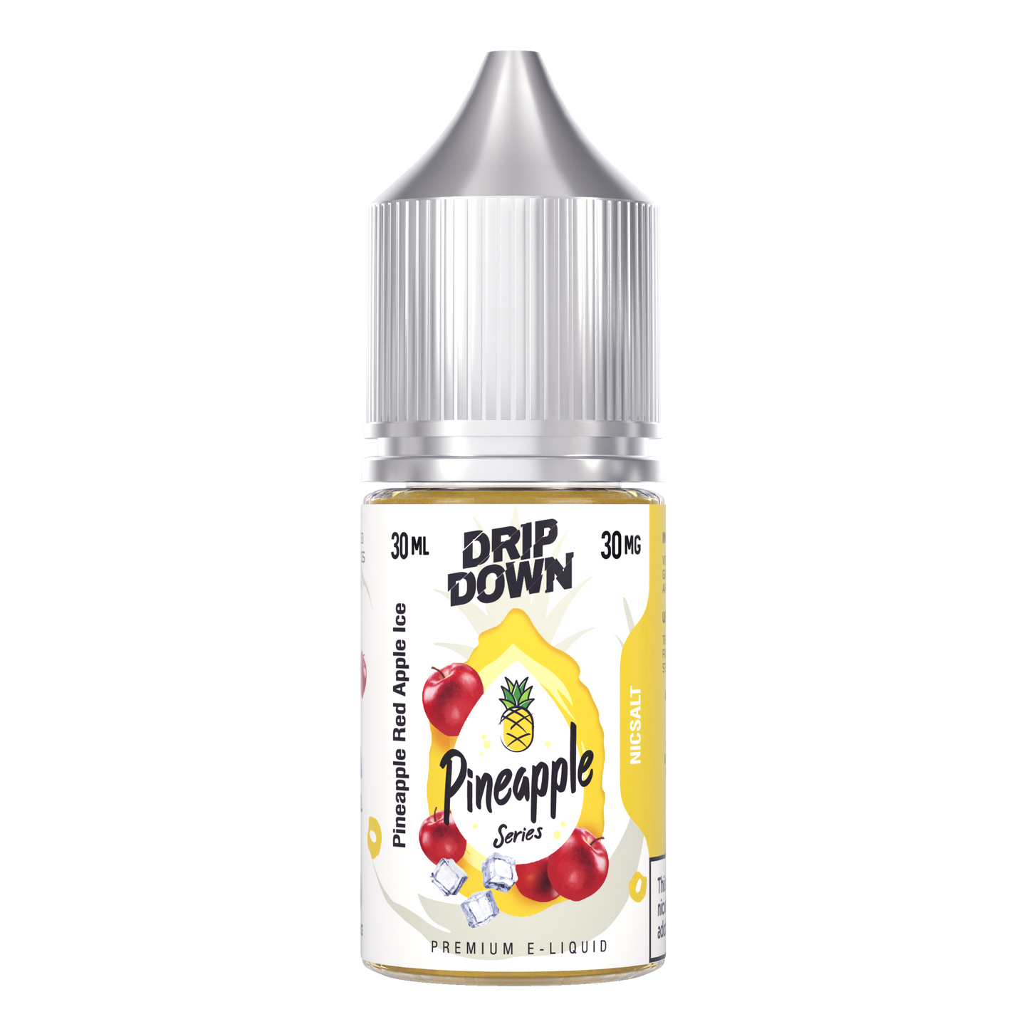 DRIP DOWN PINEAPPLE SERIES PINEAPPLE RED APPLE ICE 30MG,50MG - 30ML - Vapebeat