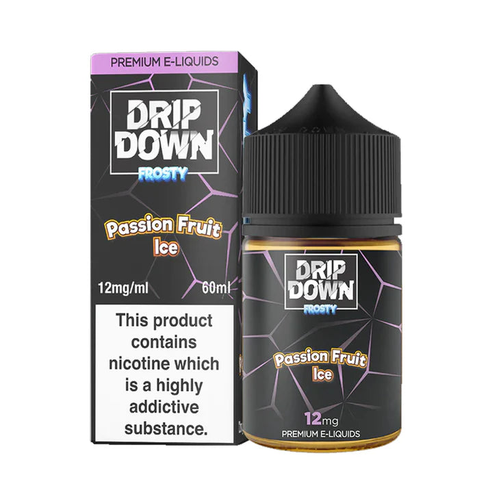 Drip Down Frosty Passion Fruit Ice 12mg - 60ml - Vapebeat