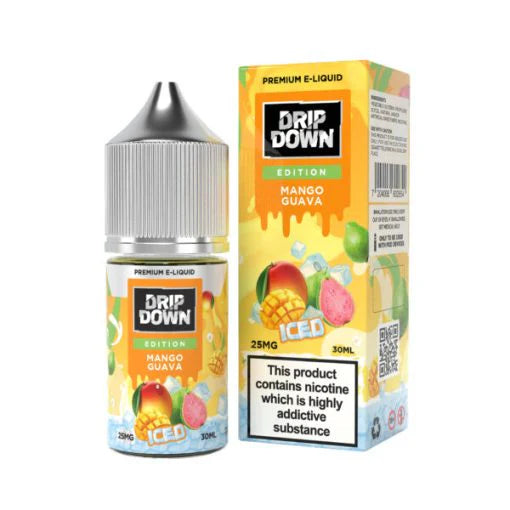 Drip Down Iced Series Mango Guava Ice 30ml (25/50 mg) - Vapebeat