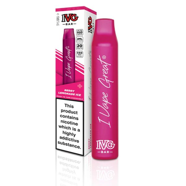 IVG - BERRY LEMONADE ICE 3000PUFFS 3% - Vapebeat