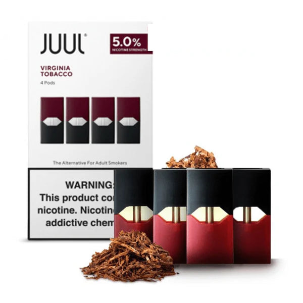 JUUL VIRGINIA TOBACCO 5% - Vapebeat