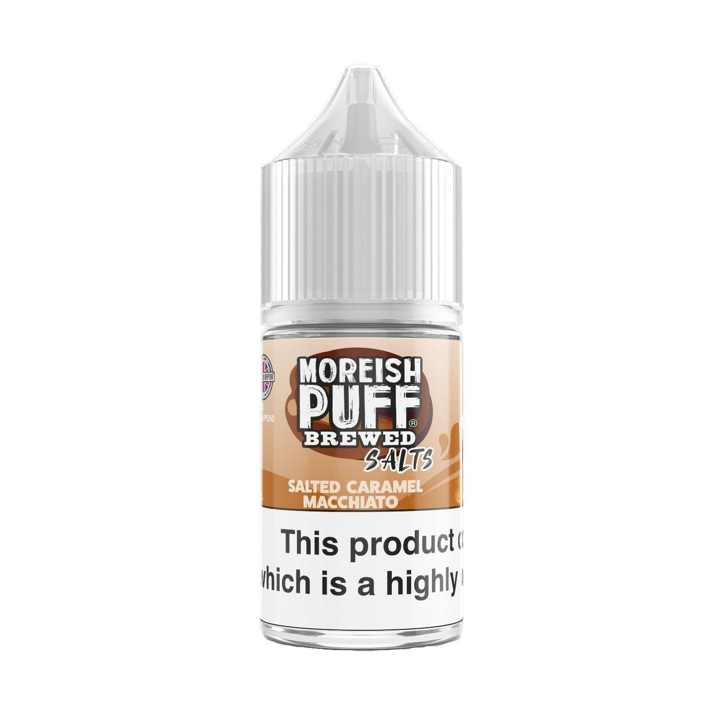 MP BREWED SALTS SALTED CARAMEL MACCHIATO 50MG 30ML - Vapebeat
