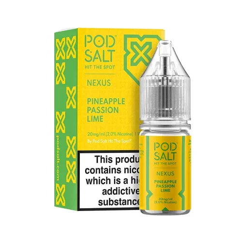 PODSALT 25MG 30ML - PINEAPPLE PASSION LIME - Vapebeat