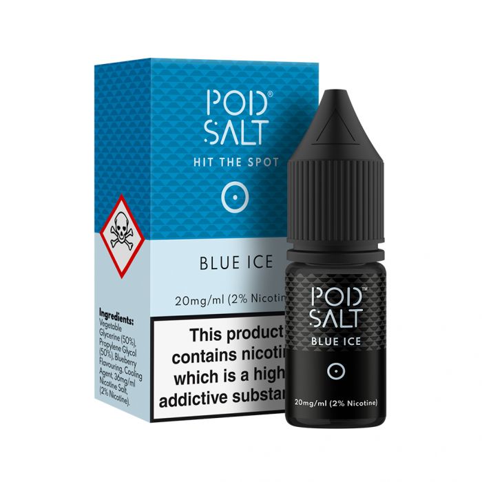 PODSALT - BLUEICE 25MG 30ML UK - Vapebeat