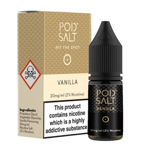 PODSALT - VANILLA 20MG 10ML - Vapebeat