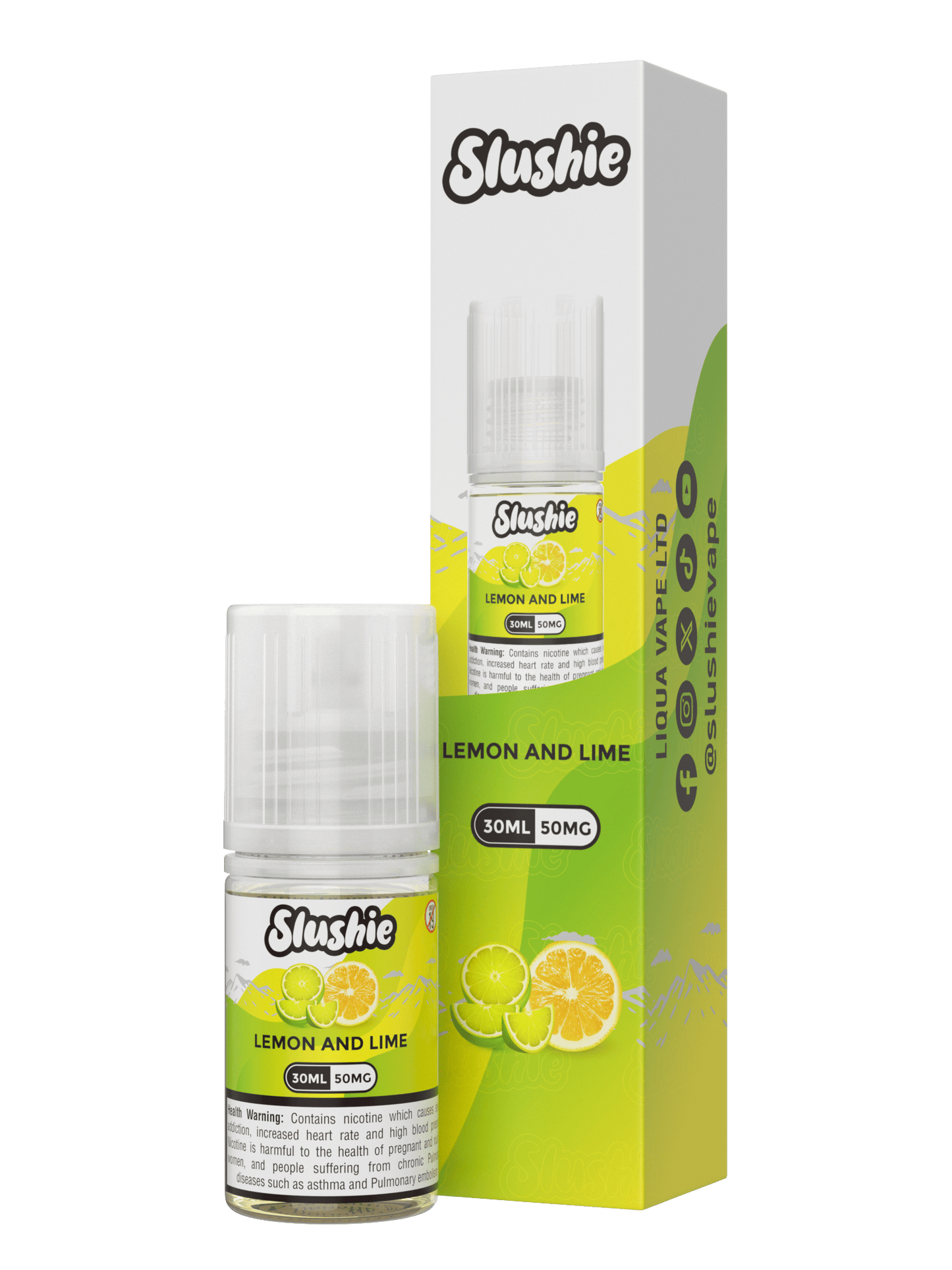 SLUSHIE - Lemon and Lime 30ML - Vapebeat