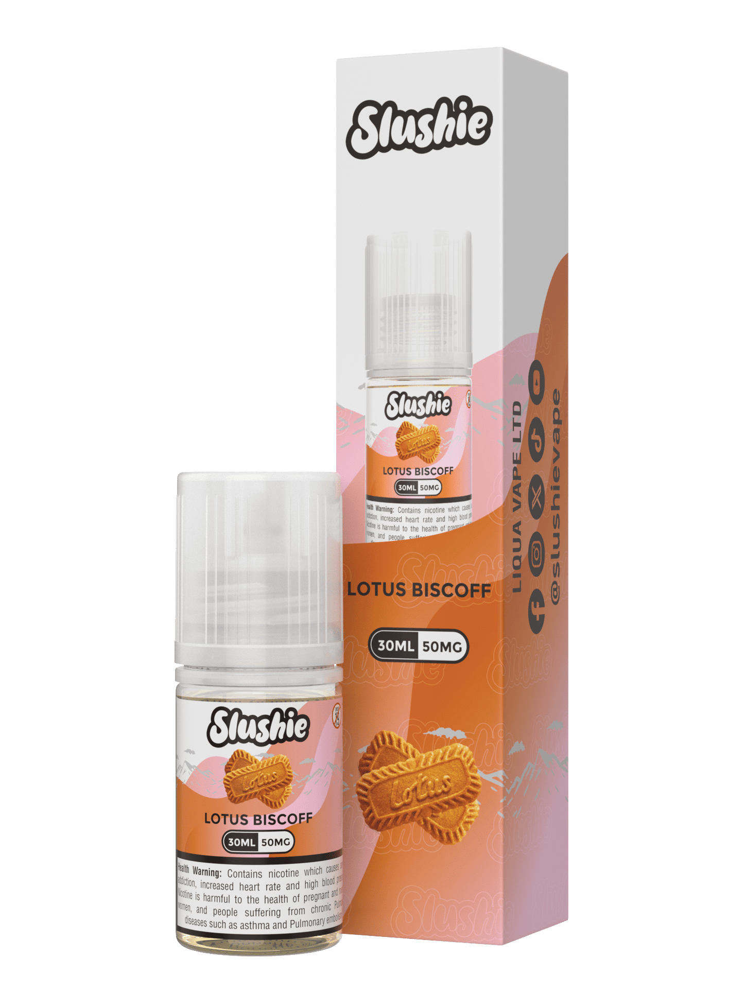 SLUSHIE - Lotus Biscoff 30ML - Vapebeat