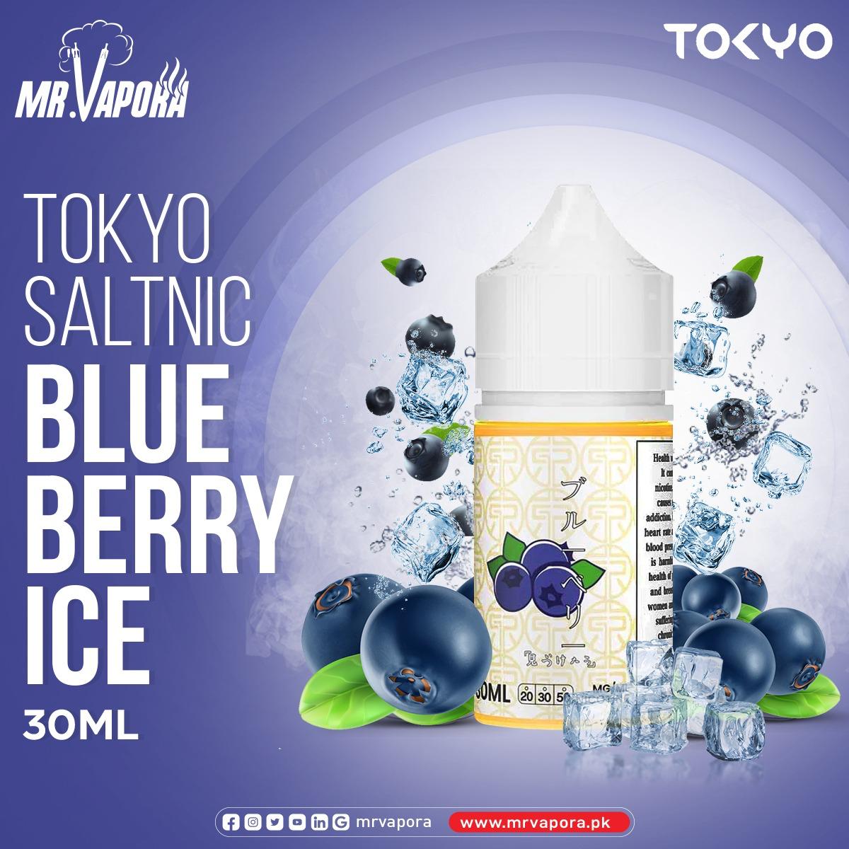 TOKYO - BLUEBERRY ICE 30MG 30ML - Vapebeat
