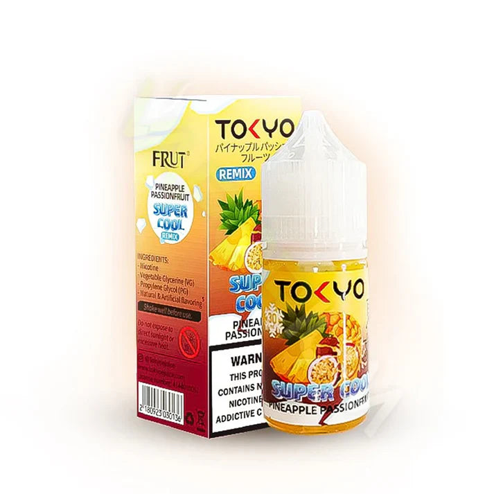 TOKYO SUPERCOOL PINEAPPLE PASSIONFRUIT 60MG-30ML - Vapebeat