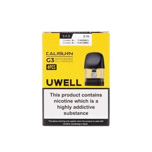 Uwell CALIBURN G3 Refillable Pod - Vapebeat