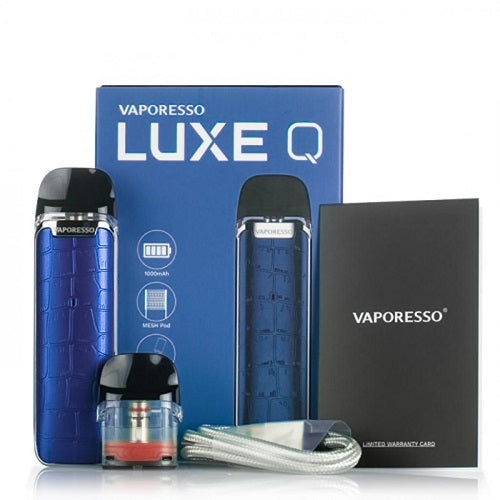 VAPORESSO - LUXE Q podkit 1000mah - BLUE - Vapebeat