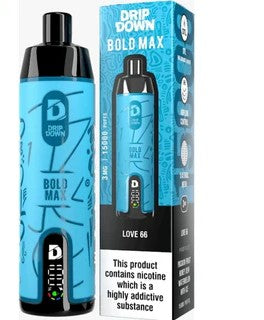 DRIP DOWN BOLD MAX DISPOSABLE 15000 PUFFS