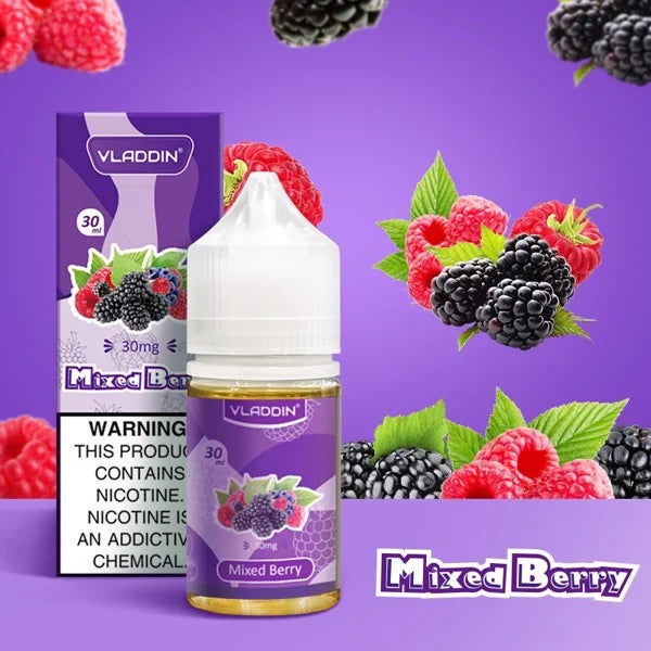 VLADDIN - MIXED BERRIES 50MG 30ML - Vapebeat