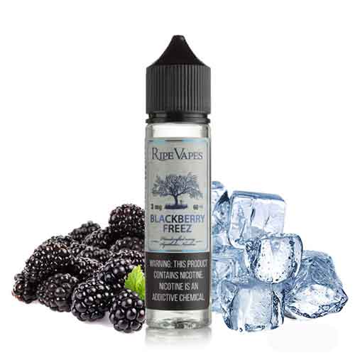 RIPE VAPE BLACKBERRY FREEZ 0MG 60ML - Vapebeat