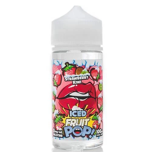 POPVAPORS - STRAWBERRY KIWI ICED 6MG - 100ML