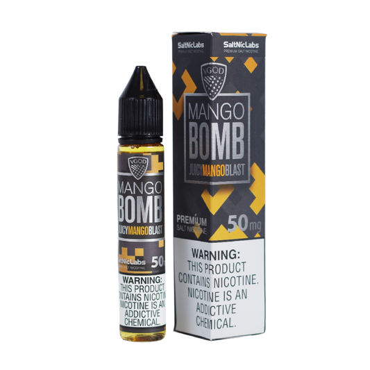 MANGO BOMB VGOD SALTNIC E-LIQUID 50 MG 30ML