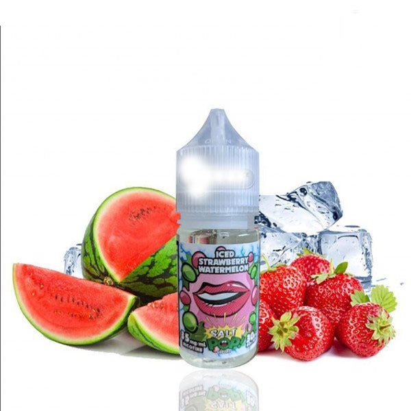 POPVAPORS - STRAWBERRY WATERMELON ICED 50MG - 30ML