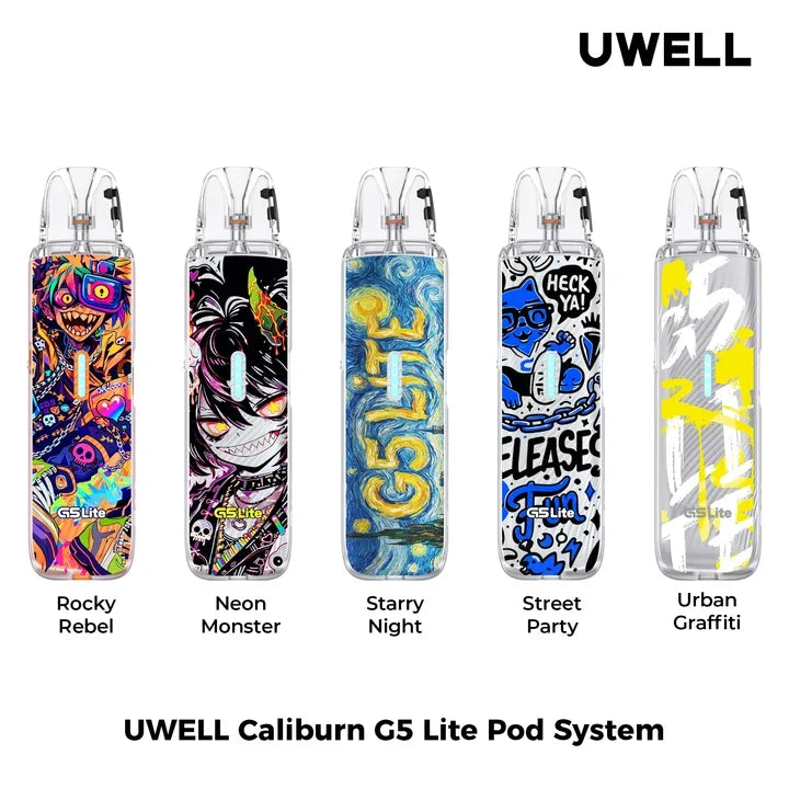 UWELL CALIBURN G5 LITE POD KIT - Vapebeat