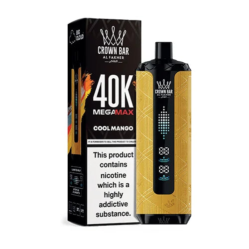 AL FAKHER MEGA MAX 40K CROWN BAR DISPOSABLE 6MG - Vapebeat