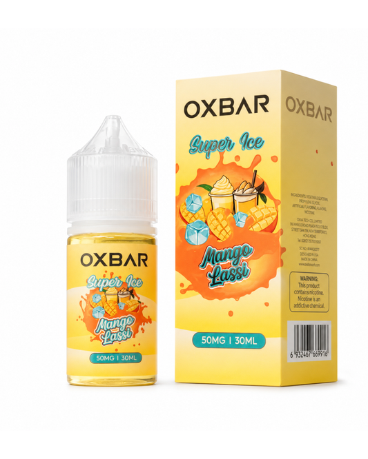 OXBAR MANGO LASSI  30ML - SUPER ICE NIC SALT
