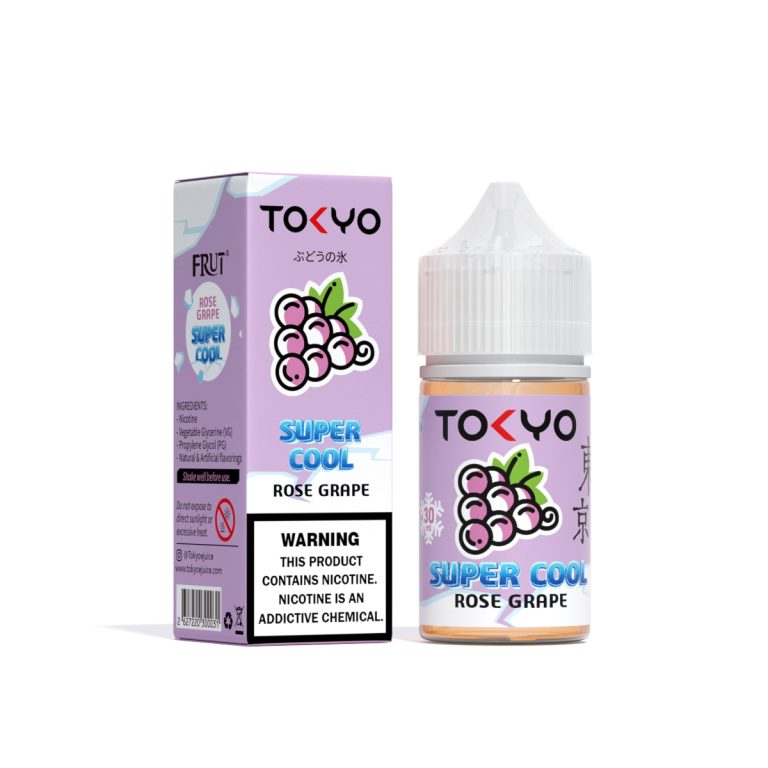 TOKYO SUPER COOL ROSE GRAPE - 30ML - Vapebeat