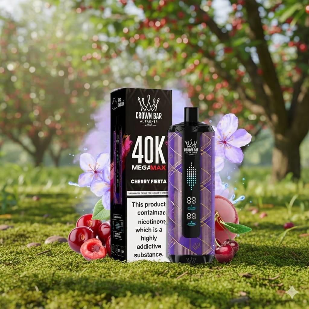 AL FAKHER MEGA MAX 40K CROWN BAR DISPOSABLE 6MG - Vapebeat