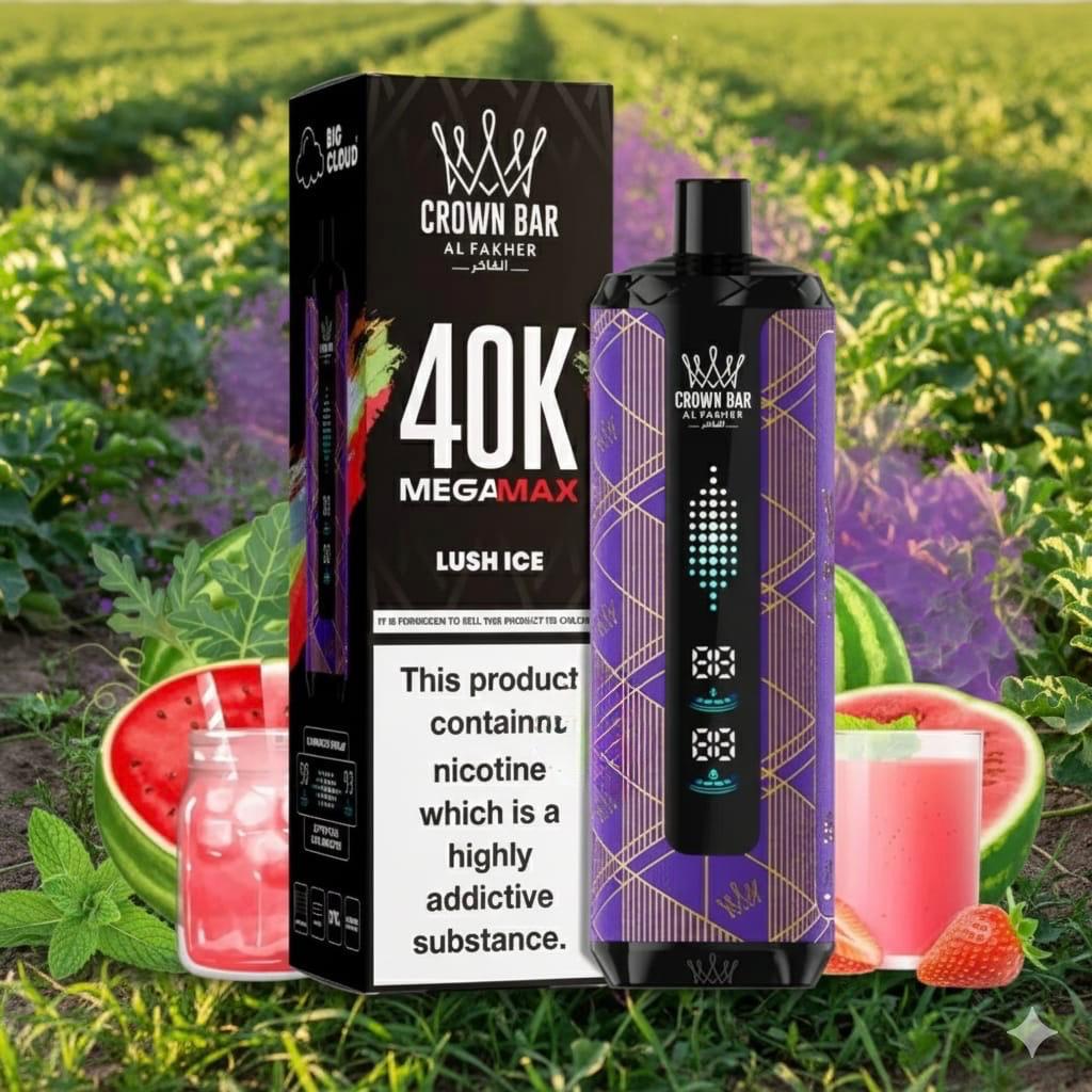 AL FAKHER MEGA MAX 40K CROWN BAR DISPOSABLE 6MG - Vapebeat