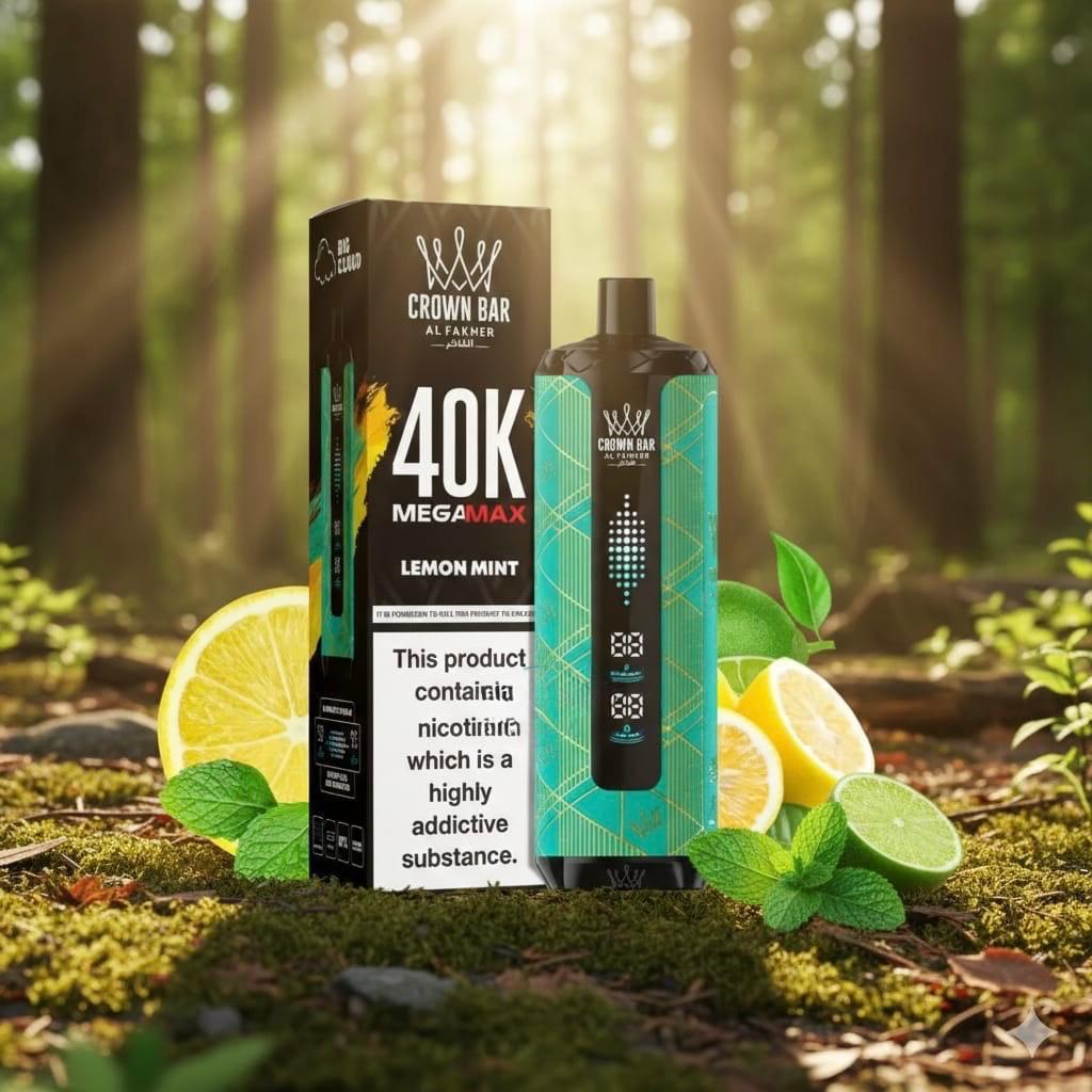 AL FAKHER MEGA MAX 40K CROWN BAR DISPOSABLE 6MG - Vapebeat