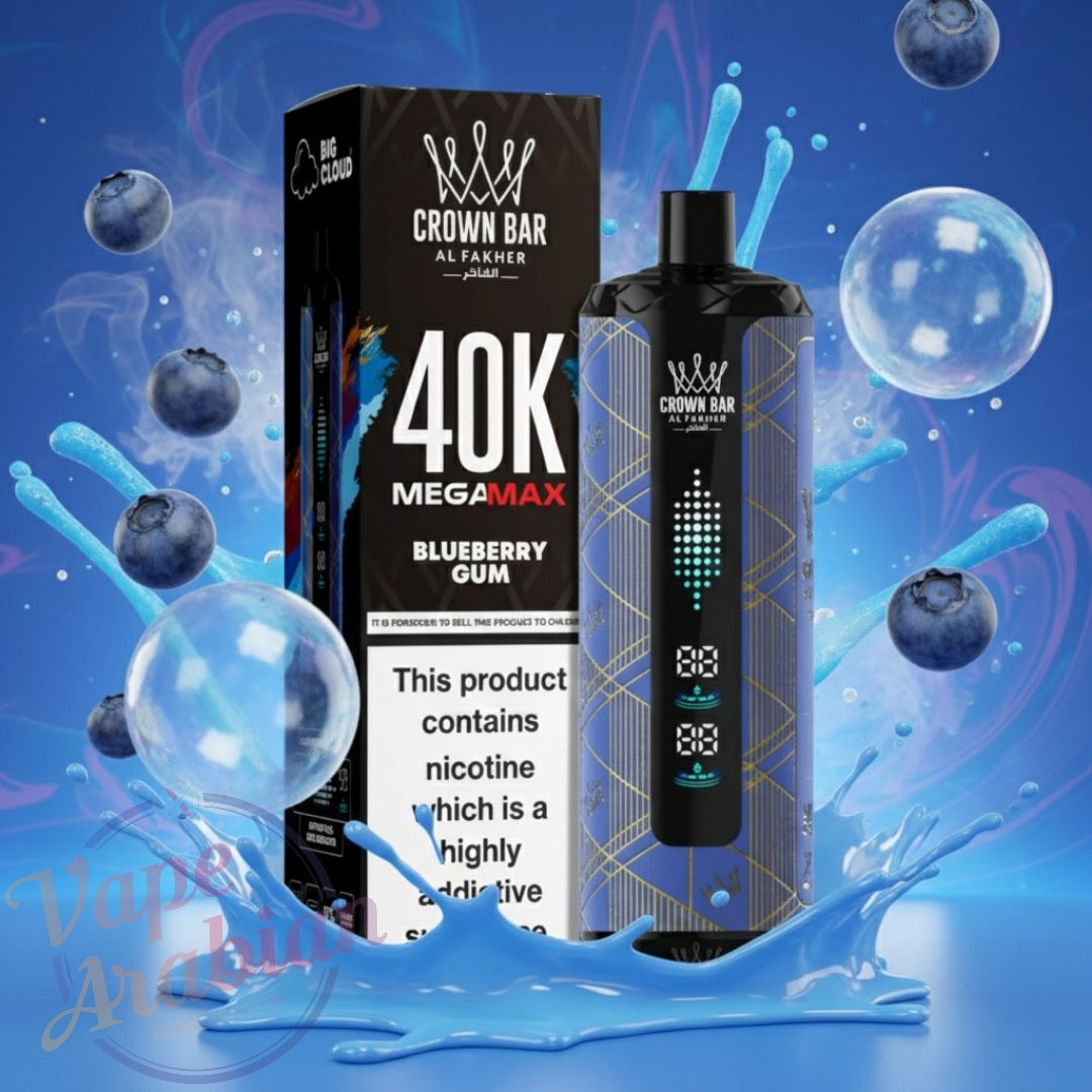 AL FAKHER MEGA MAX 40K CROWN BAR DISPOSABLE 6MG - Vapebeat