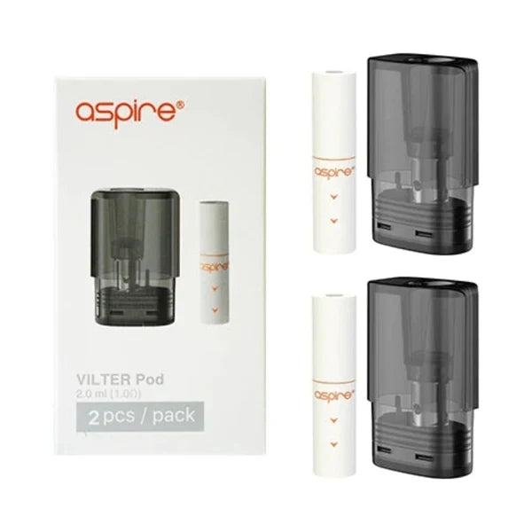 Aspire Vilter Replacement Pod 1.0 ohms 2ml - Vapebeat