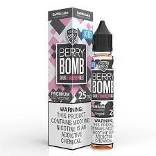 BERRY BOMB ICED VGOD SALT NIC 25MG 30ML - Vapebeat