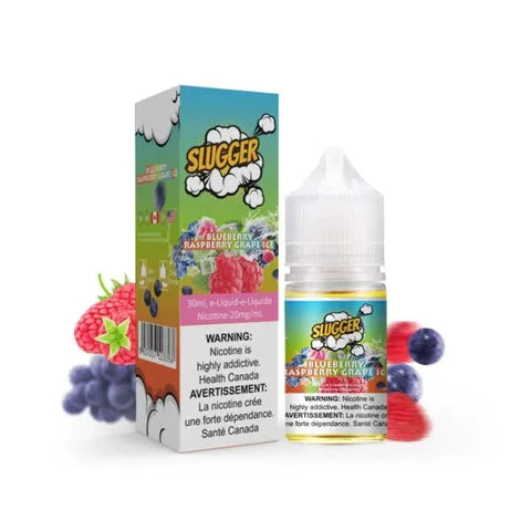 SLUGGER - BLUEBERRY RASPBERRY GRAPE ICE 20MG 30ML - Vapebeat