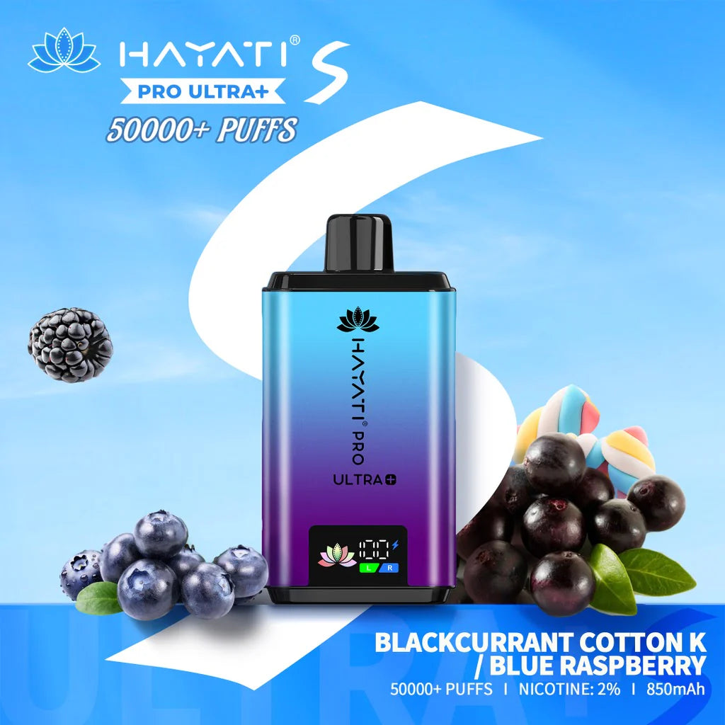 Hayati Pro Ultra Plus S- 𝟓𝟎K  Puffs Kit