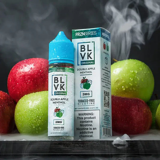 Blvk Double Apple Menthol 60ml - Vapebeat