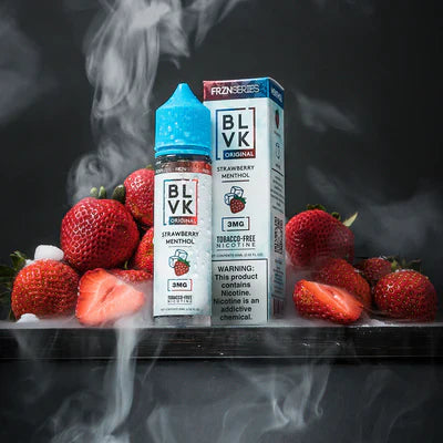 Blvk Strawberry Menthol 60ml - Vapebeat