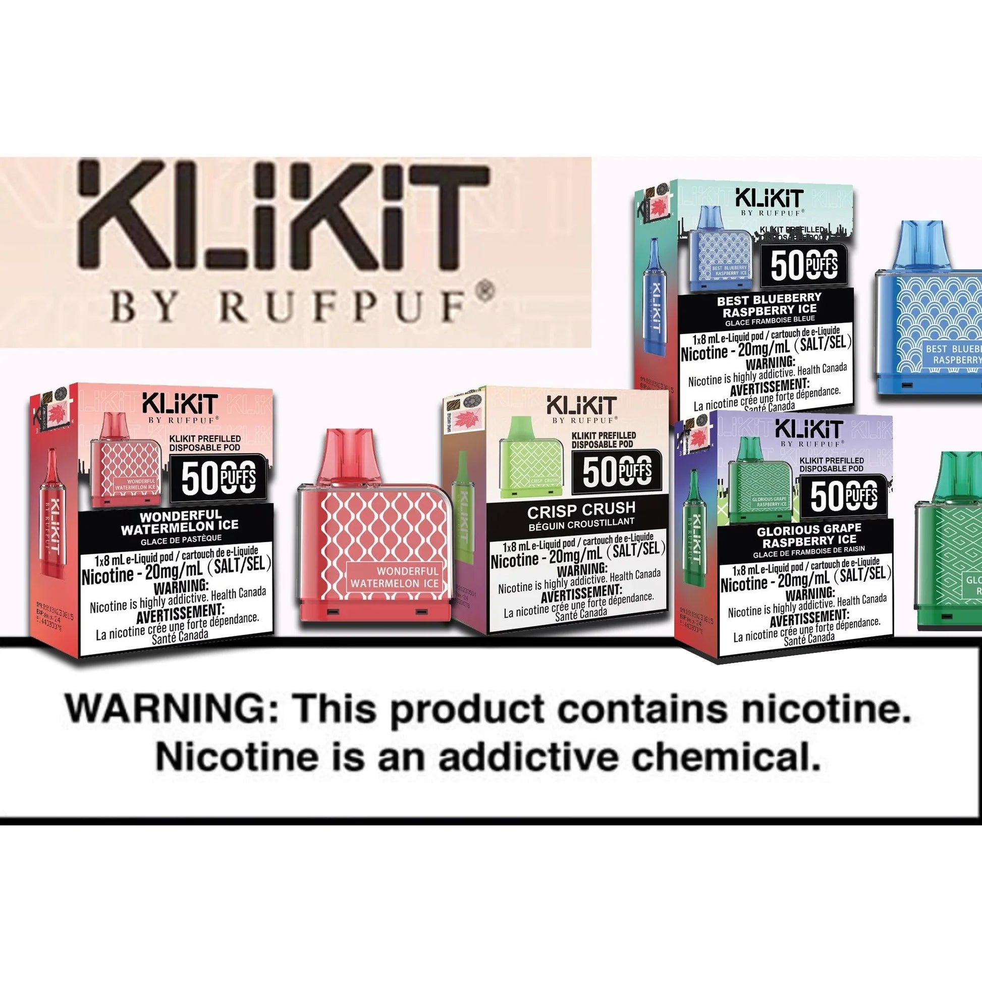 Rufpuf Klikit Disposable Vape - Vapebeat