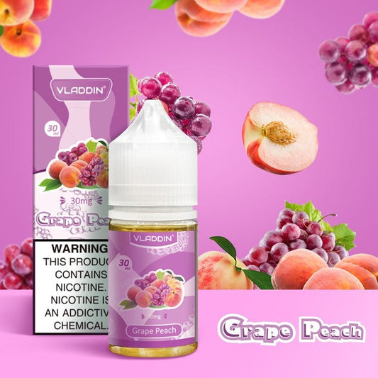 VLADDIN - GRAPE PEACH 50MG 30ML - Vapebeat