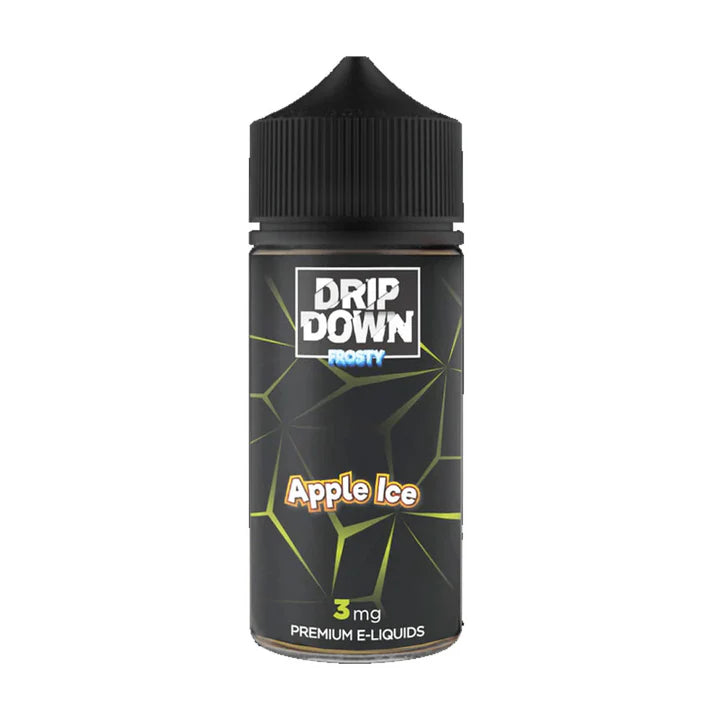 DRIP DOWN FROSTY APPLE ICE 100ML - Vapebeat