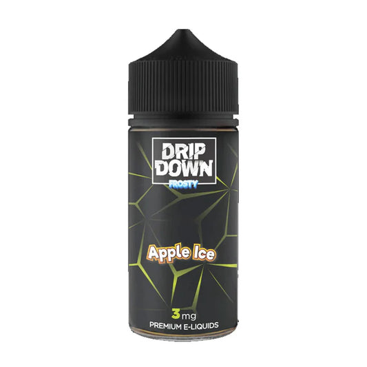 DRIP DOWN FROSTY APPLE ICE 100ML - Vapebeat