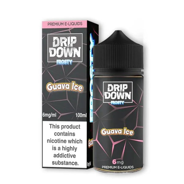 DRIP DOWN FROSTY GUAVA ICE 100ML - Vapebeat