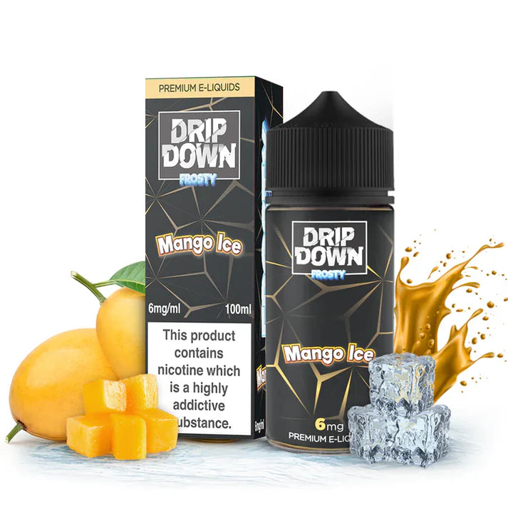 DRIP DOWN FROSTY MANGO ICE ICE 100ML - Vapebeat