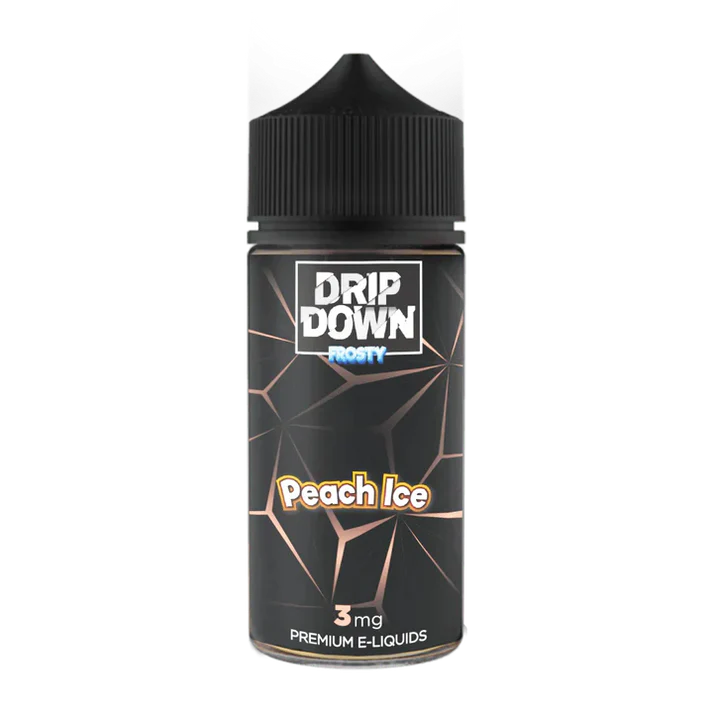 DRIP DOWN FROSTY PEACH ICE 100ML - Vapebeat