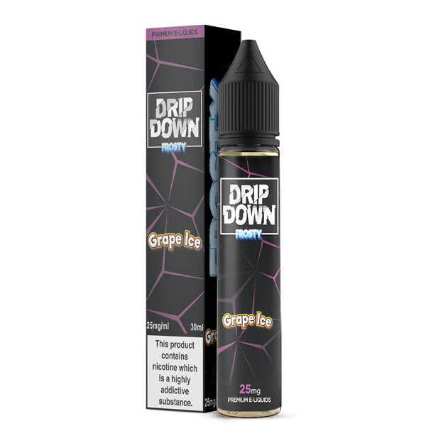 DRIP DOWN - GRAPE ICE 30ML - Vapebeat