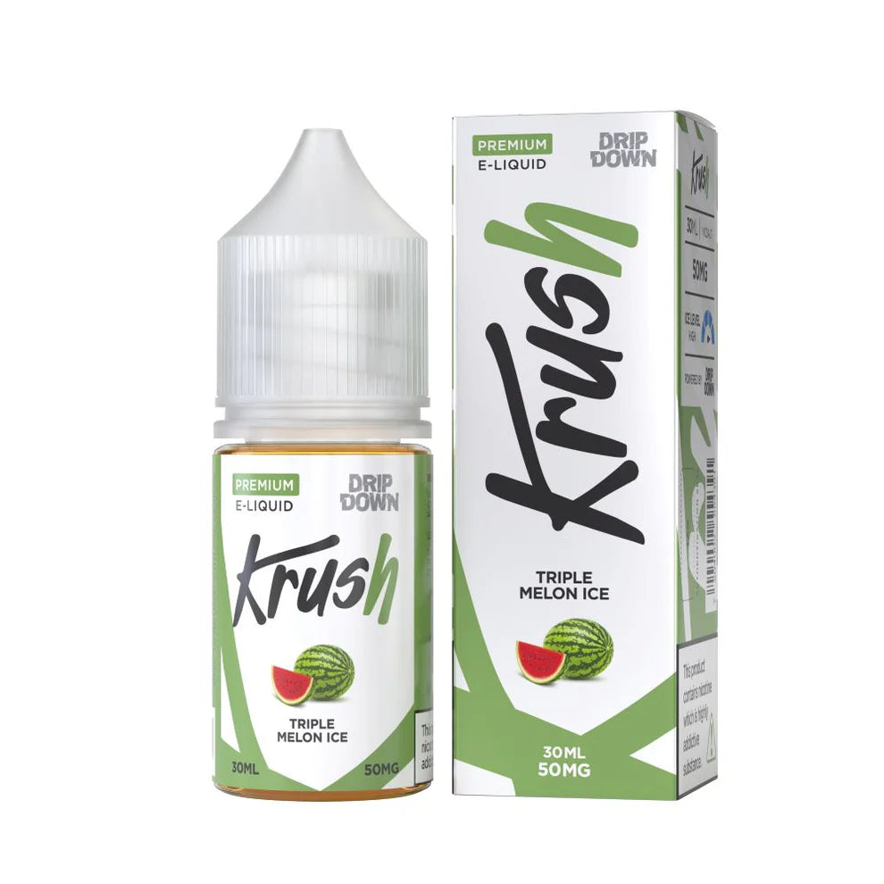 DRIP DOWN KRUSH TRIPLE MELON ICE 30MG - 50MG 30ML - Vapebeat