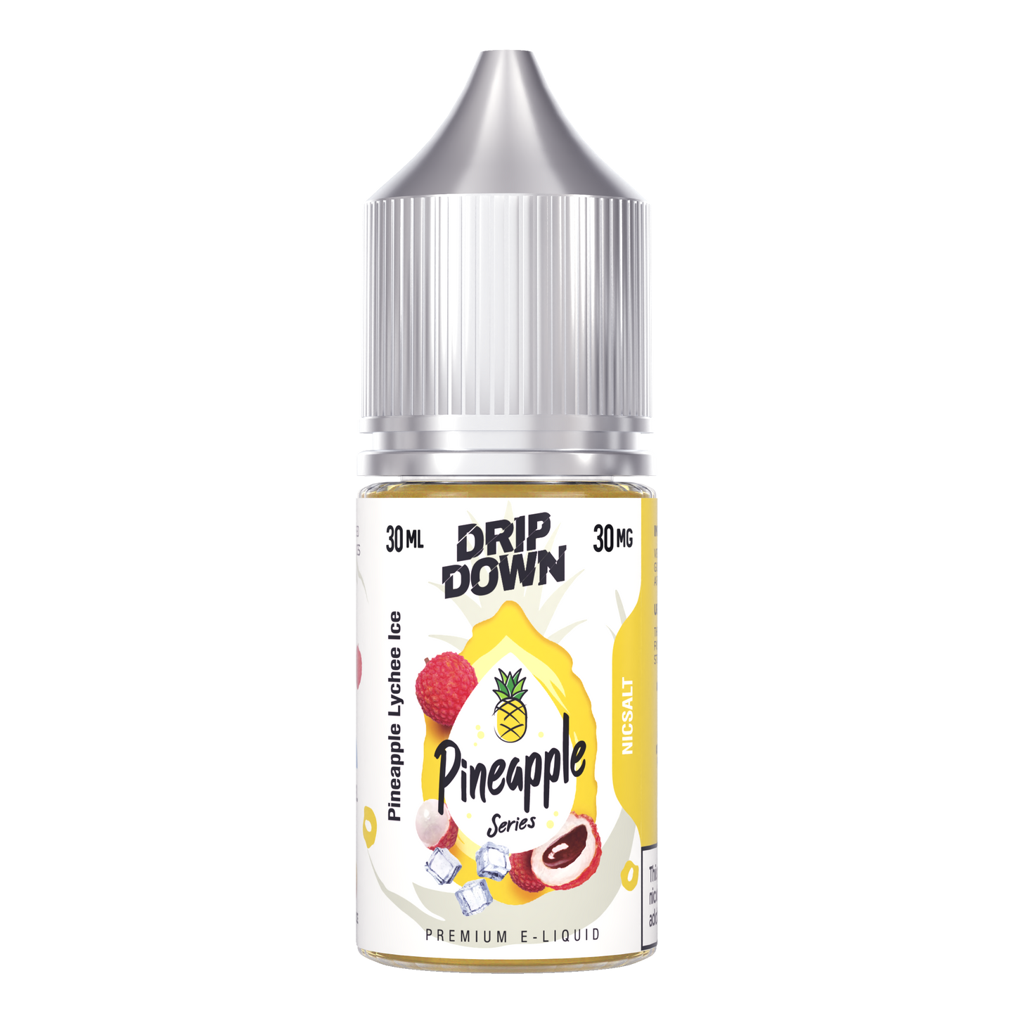 DRIP DOWN PINEAPPLE SERIES PINEAPPLE LYCHEE ICE 30MG,50MG - 30ML - Vapebeat