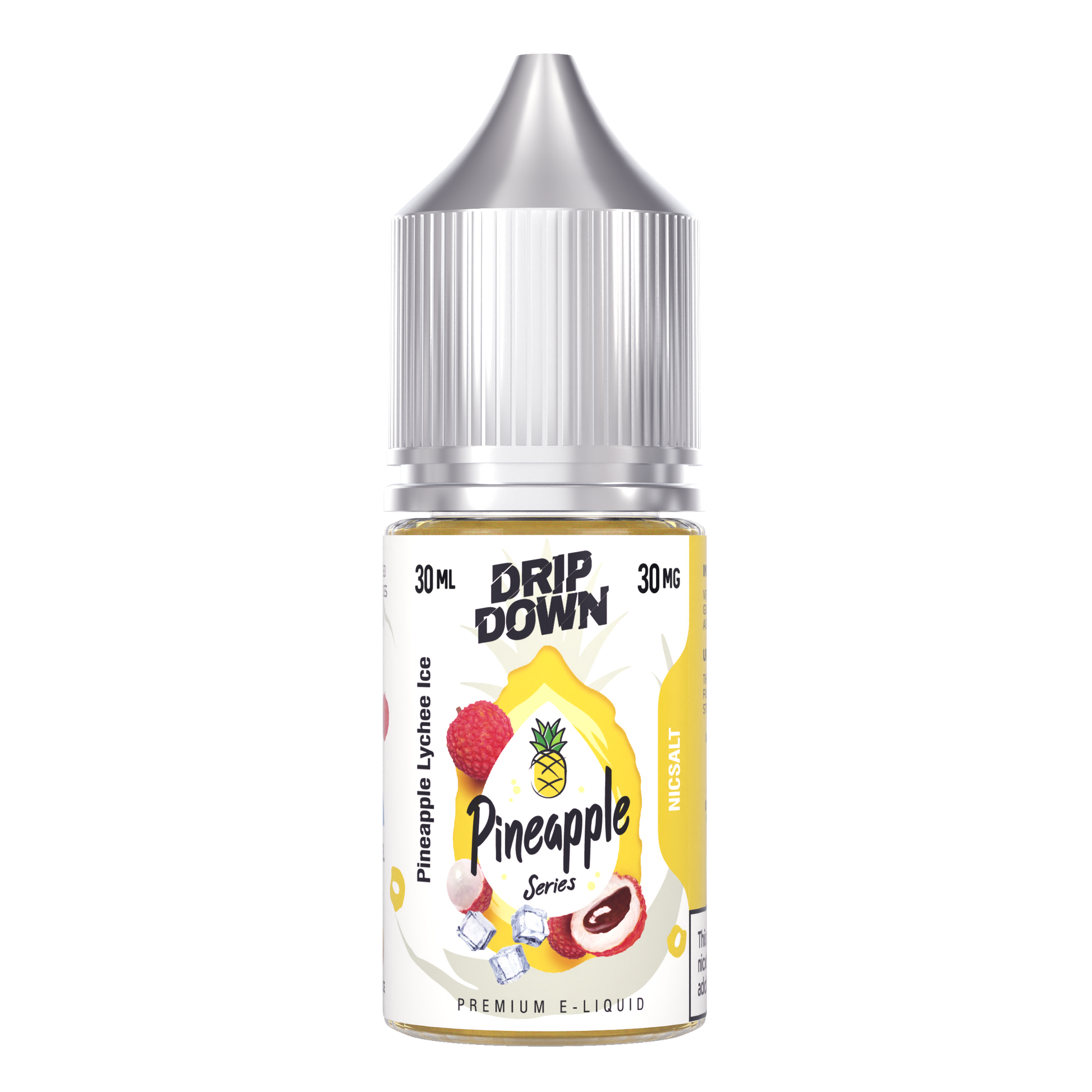 DRIP DOWN PINEAPPLE SERIES PINEAPPLE LYCHEE ICE 30MG,50MG - 30ML - Vapebeat