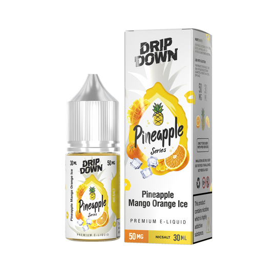 DRIP DOWN PINEAPPLE SERIES PINEAPPLE MANGO ORANGE 30MG,50MG - 30ML - Vapebeat