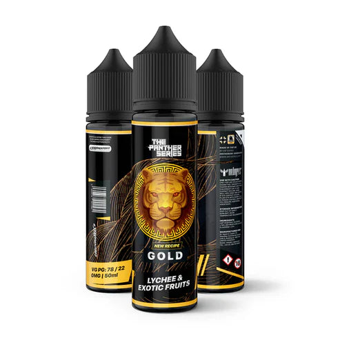 DRVAPES - GOLD PANTHER 12MG,18MG 60ML - Vapebeat
