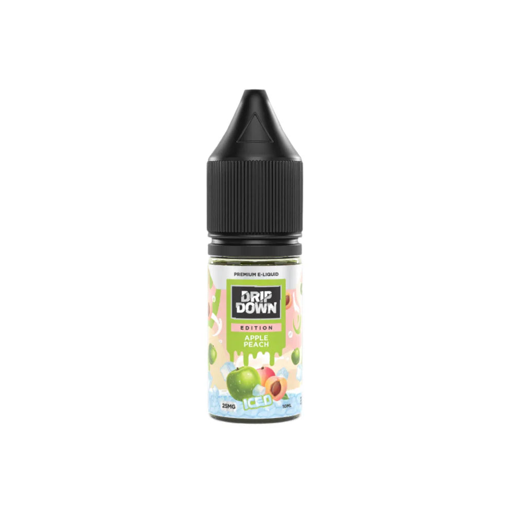 Drip Down Apple Peach Ice 10ml-25mg Editon Series - Vapebeat